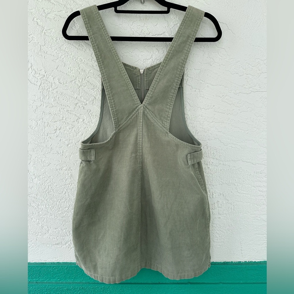 Wild Fable Corduroy Green Dress Size Small Boho - Picture 3 of 11